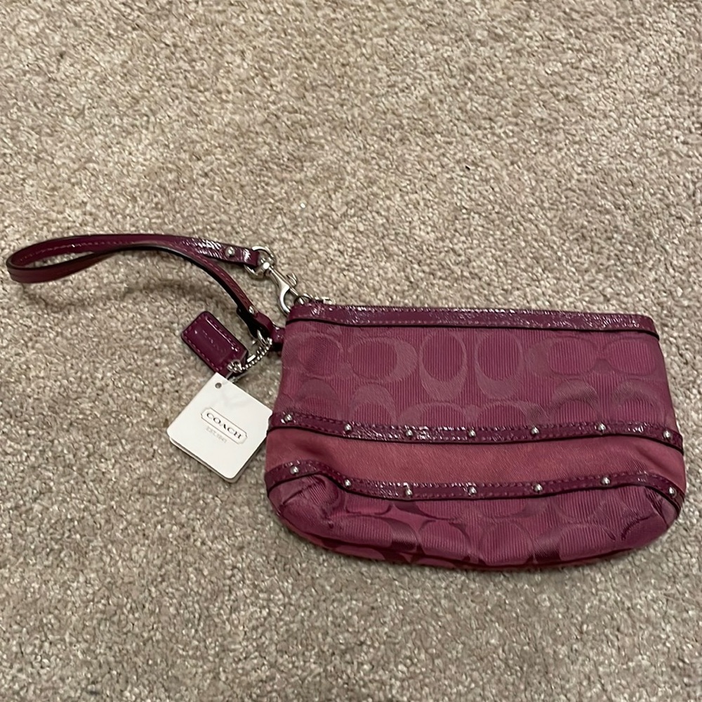Coach wristlet